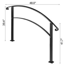 4ft Handrail Fits 3 Or 4 Steps