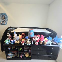  Kids Loft Bed with Storage & Stairs 