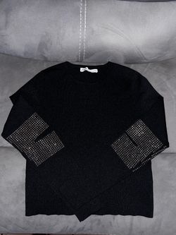 Zara long sleeve shirt with cut out sleeve