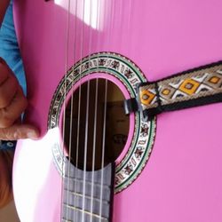 Spanish Style Classical Guitar Mariachi Ukulele Strap w/Adj Length