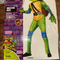 Ninja Turtles Deluxe Leo Halloween Costume
