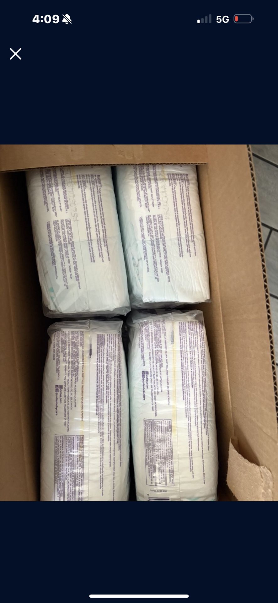 Size 7 Diapers More Like Size 6