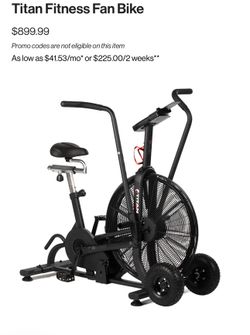 Titan Fitness air bike