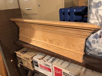 Wooden Mantle