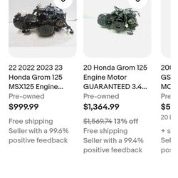Honda Grom 125 /And Plastics /Muffler