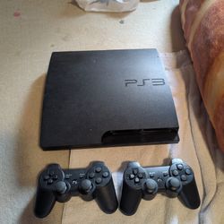 Playstation 3 And 2 Controllers Only 