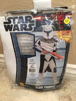 Boys clone trooper costume