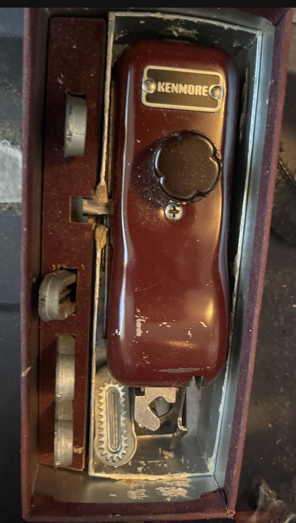 NIB ANTIQUE  Kenmore Buttonhole Attachment..