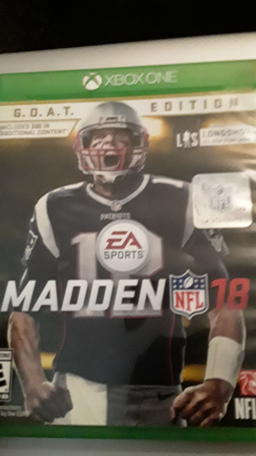 NFL Madden 18 Xbox One