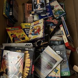 50+ Lot Commodore 64 Games! Manuals/Books Etc!. Best offer!