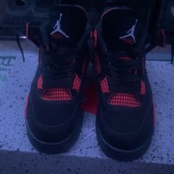 Red Thunder 4s size 10 men 