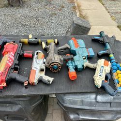 Nerf & Foam Blaster Gun Lot – All for One Price! (Claremont Mesa 92117)