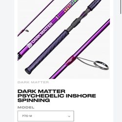 Dark Matter Inshore Psychedelic Rod 