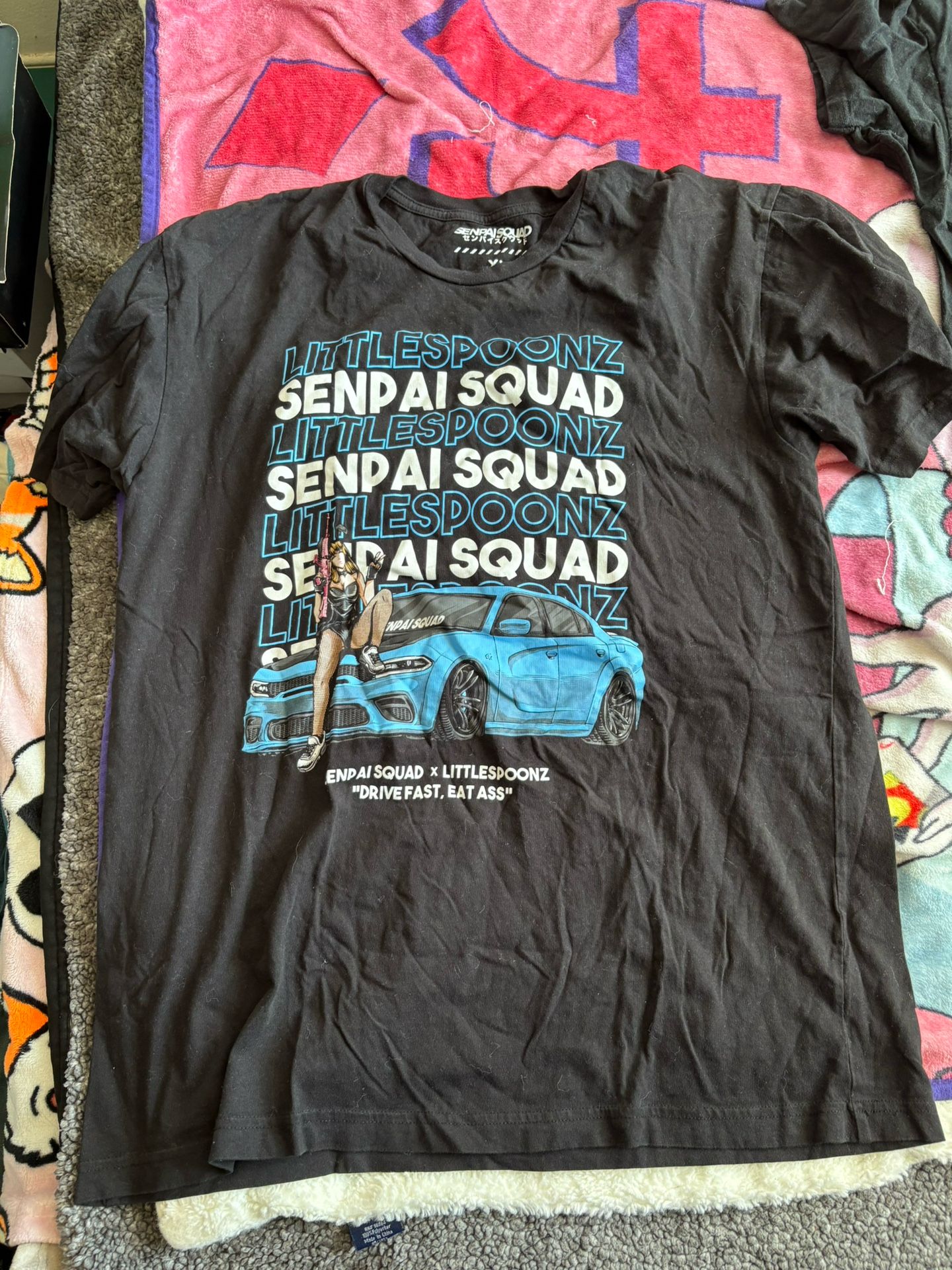 Senpai Squad Tshirt Men’s XL
