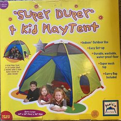MAKE AN OFFER: CUTE EXTRA LARGE  PLAY TENT FOR KIDS AND MOMS