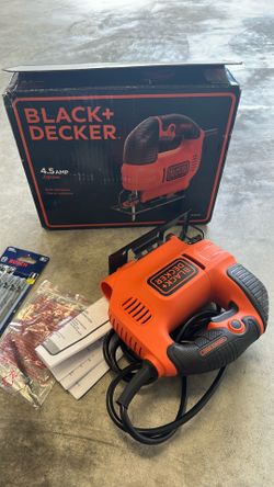 Black + Decker jigsaw 4.5 amp