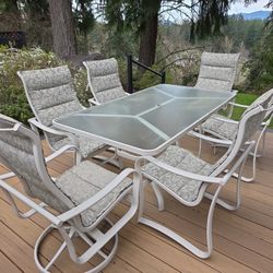 Tropicana 7 Piece Outdoor Dining Set