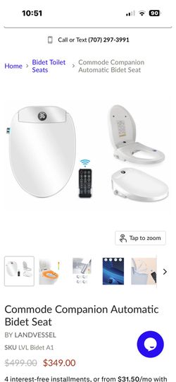 Smart Bidet Toilet Seat