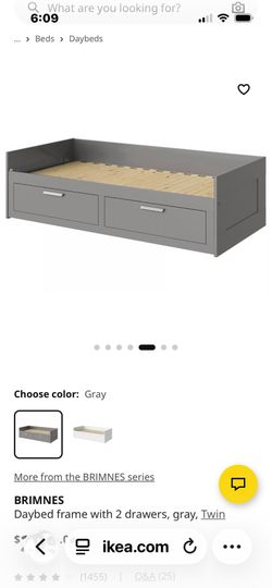 Brimnes IKEA Daybed twin to king