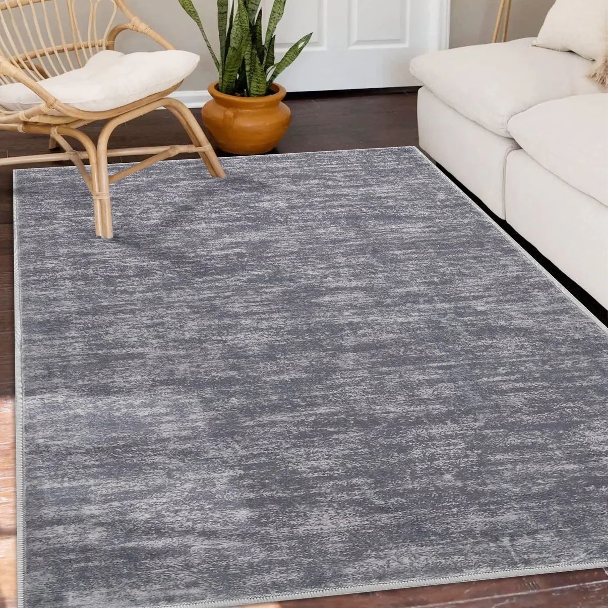 Solid Runner Rug Machine Washable Ktichen Runner Rug 2x6 Long Hallway ...