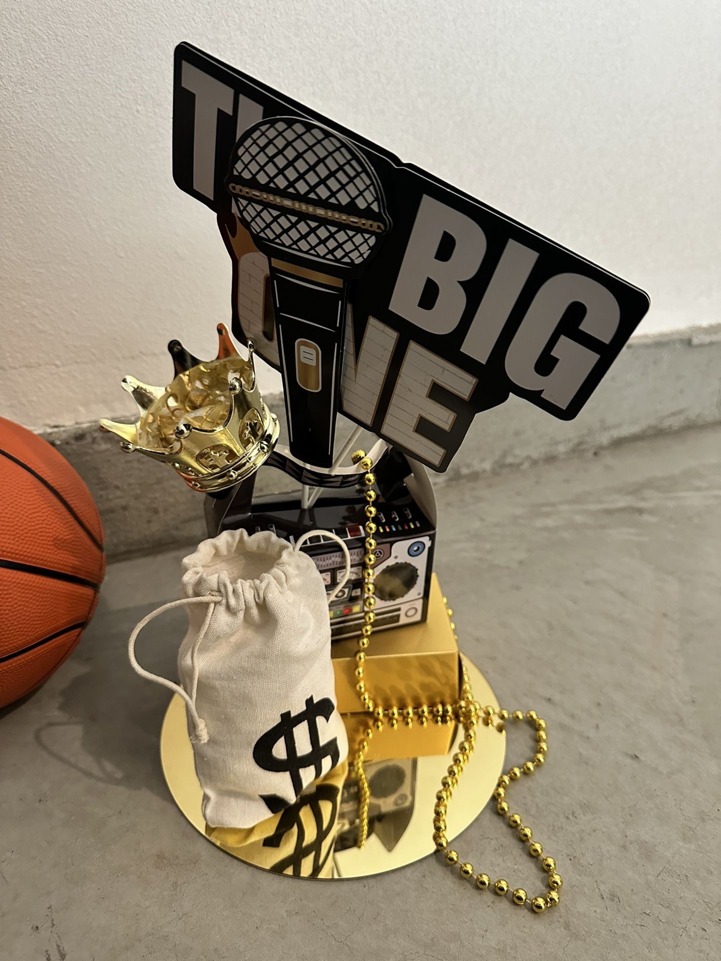 Notorious Big One Birthday Decor