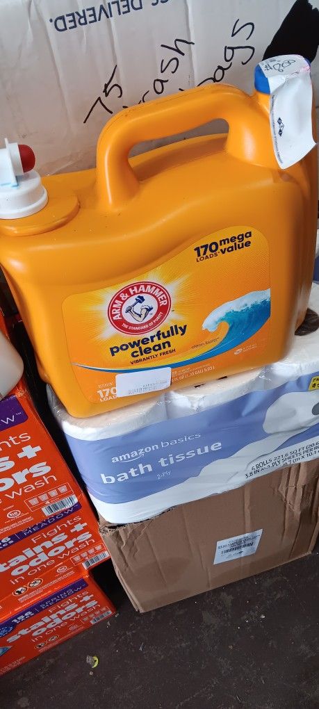 Laundry Detergent TIDE, GAIN, ARM & HAMMER, MOLLY'S SUDS