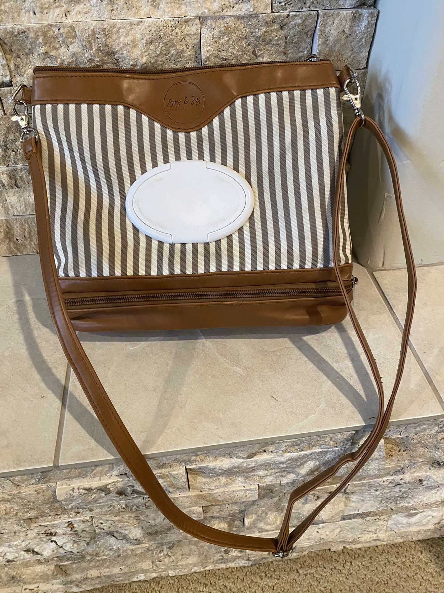 Diaper Clutch/Crossbody Bag