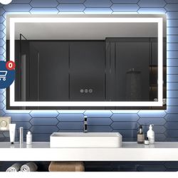 LED Lighted Bathroom Mirror