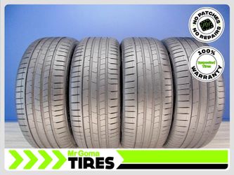 4 PIRELLI P ZERO PZ4 RSC RFT XL 225/45R19 USED TIRES 6.8/32 TREAD PZERO RUNFLAT