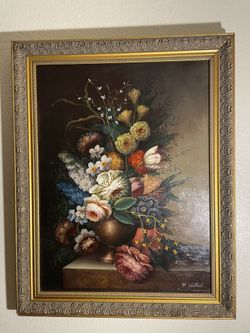 Oil Canvas From Gulliard! 2 Original, Perfect Condition