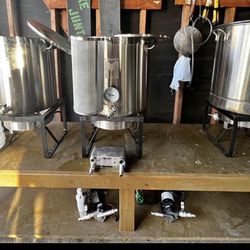 Home brewing Kit - 3 vessel complete brewing system.