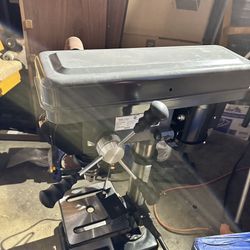 Bench Drill, Belt Sander And Skill Saw