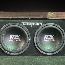 Mtx Terminator Subwoofer 12 Inch