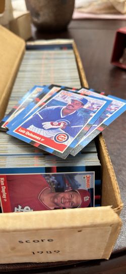 Baseball card boxes