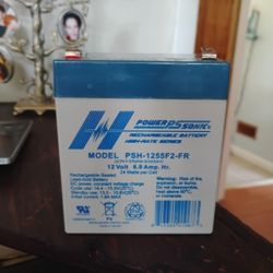 12 Volt Rechargeable Battery