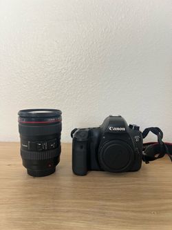 Canon EOS 6D (W/ 24-105mm lens canon)