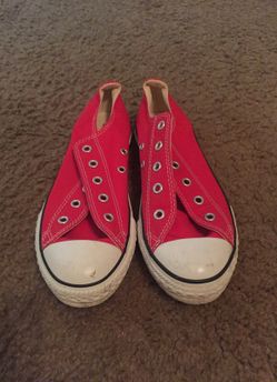 Red Converse All Star Shoes