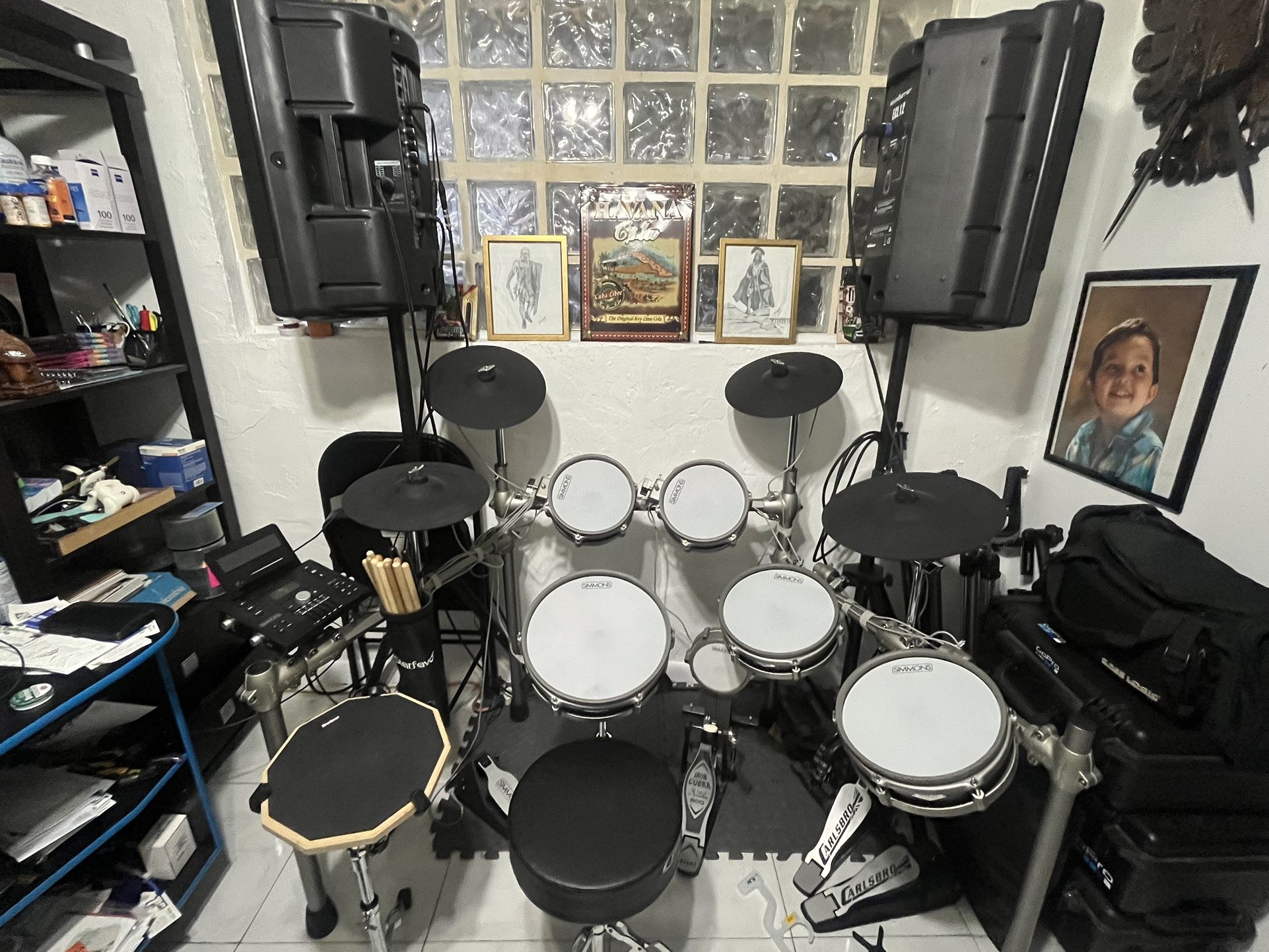 Simmons Electric Drums Set $800 