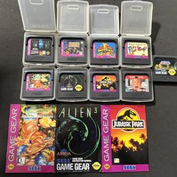 🎮 9 Sega Game Gear Game Lot 1 of 2 – Priced to Sell 🎮