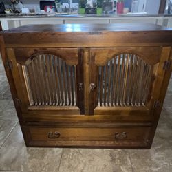 Vintage Segusino Rustic Cabinet TV Stand Console Storage Farmhouse Rustic 