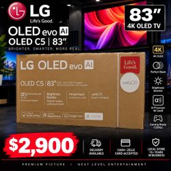 LG OLED C5 83-Inch 4K SMART BRAND NEW TV