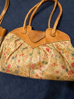 $35-Each Floral Patricia Nash All Leather Bags