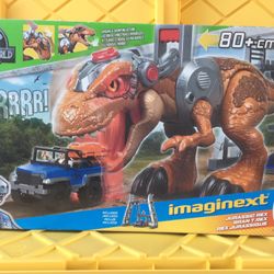 Jurassic World - Imaginext Jurassic Rex . Stuffycosas
