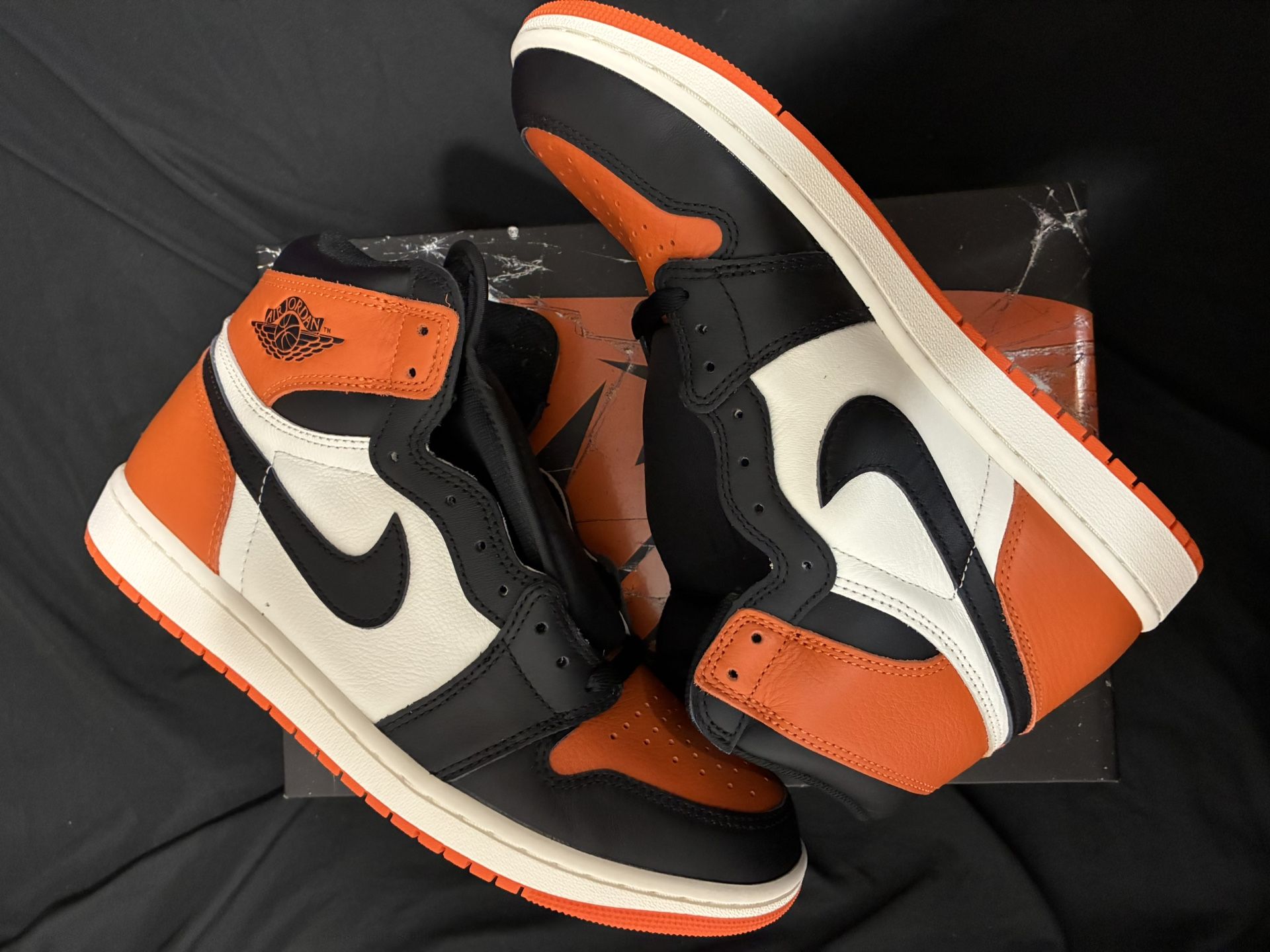 Jordan Retro 1 Sz10.5 “Shattered Backboards” 