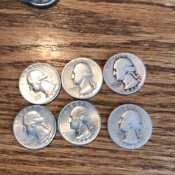 Washington Quarters Silver