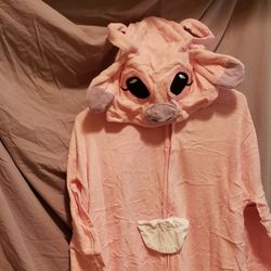 Lilo & Stitch Angel Hooded Onesie Pajamas