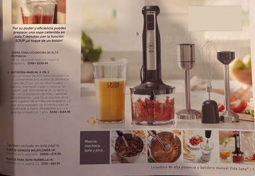 Princess House 4-in-1 Hand Held Blender
