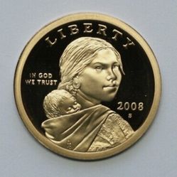 $1 2008 S  Sacagawea Proof 