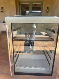 Sub-Zero under counter wine cooler