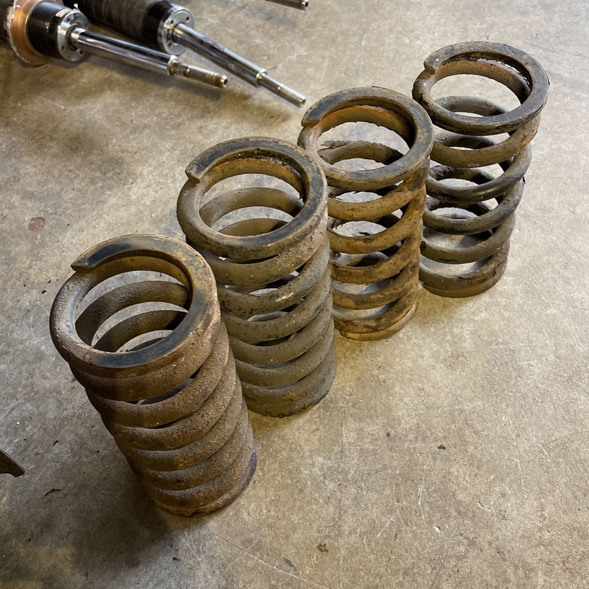 Subaru Impreza WRX Sti Coilover Springs BR Racing